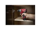 Milwaukee 2503-22 Drill/Driver Kit, Battery Included, 12 V, 2, 4 Ah, 1/2 in Chuck, Keyless Chuck