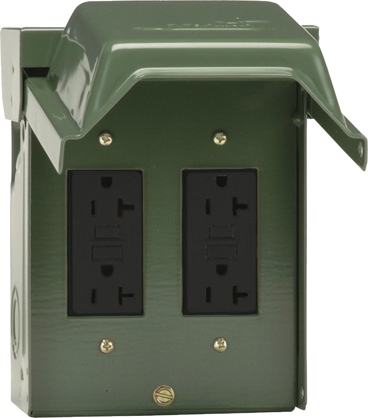 Buy Ge Backyard Gfi Outlet With Switch Green