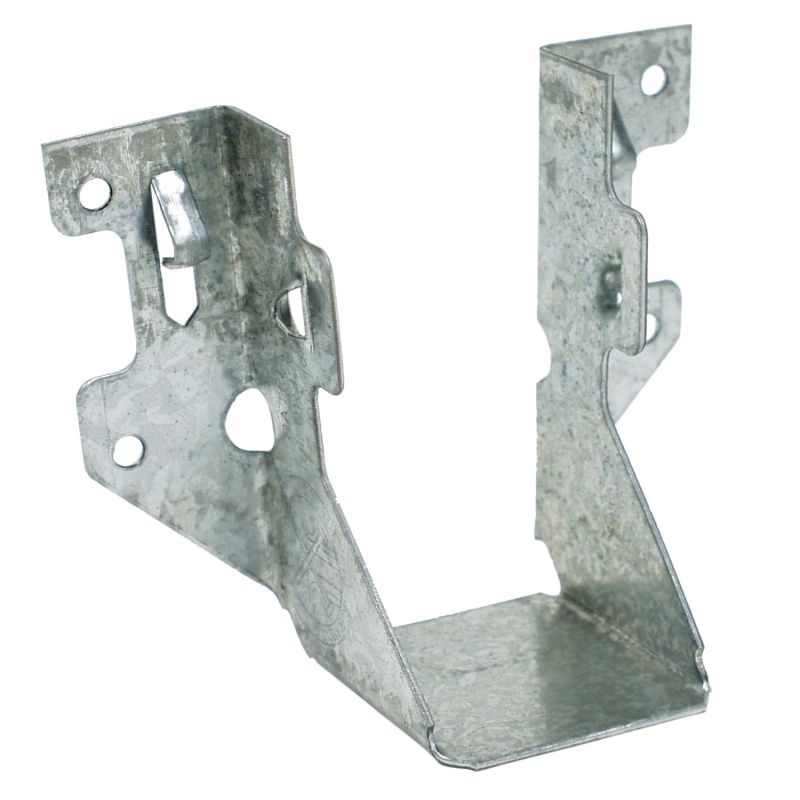 Simpson Strong-Tie LUS LUS24Z Joist Hanger, 3-1/8 in H, 1-3/4 in D, 1-9/16 in W, Steel, ZMAX, Face Mounting