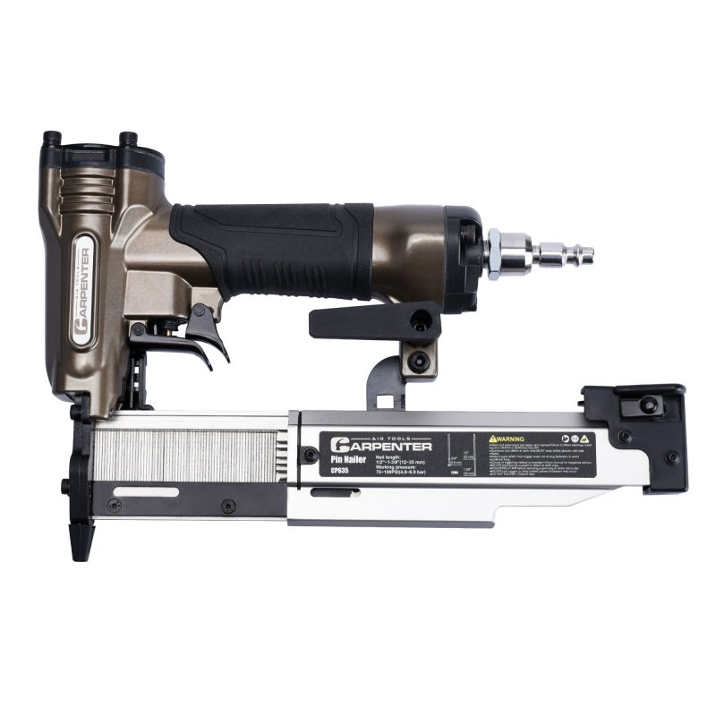 Carpenter Air Tools CP635 Pin Nailer, 100 Magazine, Strip Collation, 5/8 to 1-3/8 in Fastener
