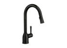 Moen Adler Series 87233BRB Pull-Down Kitchen Faucet, 1.5 gpm, 1-Faucet Handle, 1-Faucet Hole, Metal, Lever Handle