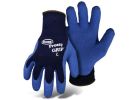 Boss Frosty GRIP Series 8439X Protective Gloves, XL, Knit Wrist Cuff, Acrylic Glove, Blue XL, Blue