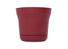 Bloem SP1212 Planter, 12.3 in H, 10.8 in W, Polypropylene, Union Red Union Red