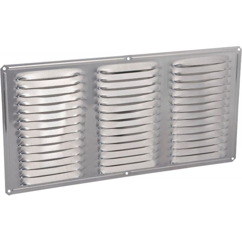 Air Vent Aluminum Under Eave Vent 16 In. X 8 In., Mill (Pack of 24)