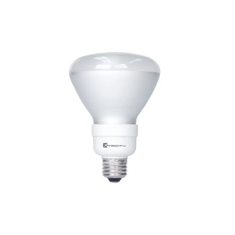 Xtricity 1-60722 Compact Fluorescent Bulb, 15 W, R30 Lamp, Medium Lamp Base, 750 Lumens, 2700 K Color Temp