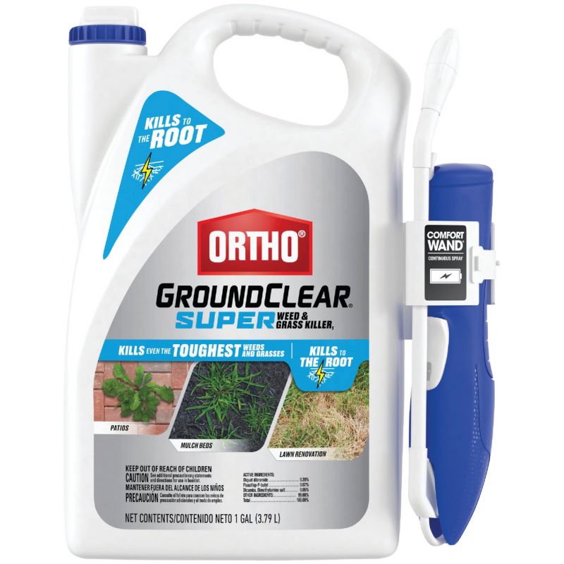 Ortho GroundClear Super Weed &amp; Grass Killer 1 Gal., Wand Sprayer