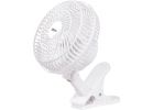 Best Comfort Clip-On Fan White