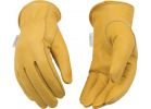 Kinco Women&#039;s Full Grain Cowhide Winter Work Glove M, Golden