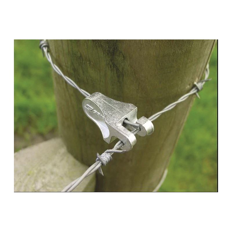 Gripple 657003 T-Clip, For: 1.8 to 3.25 mm Plain Wire and 2 x 1.6 to 1.7 mm High-Tensile Barbed Wire