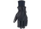 Wells Lamont HydraHyde Goatskin Men&#039;s Winter Work Gloves XL, Black