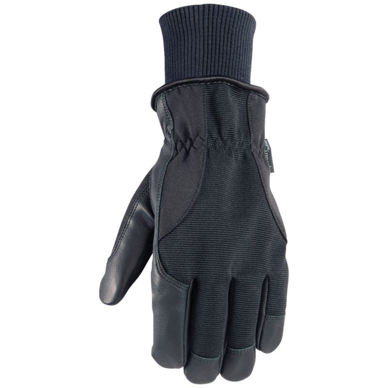 Wells Lamont HydraHyde Goatskin Men&#039;s Winter Work Gloves XL, Black