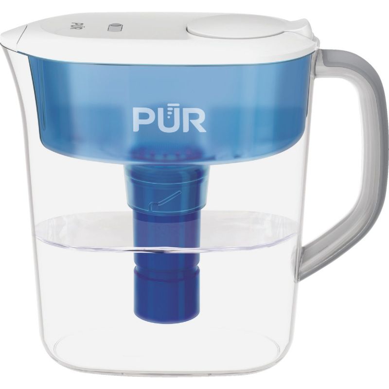 PUR PLUS Water Filter Pitcher 11 Cups, White