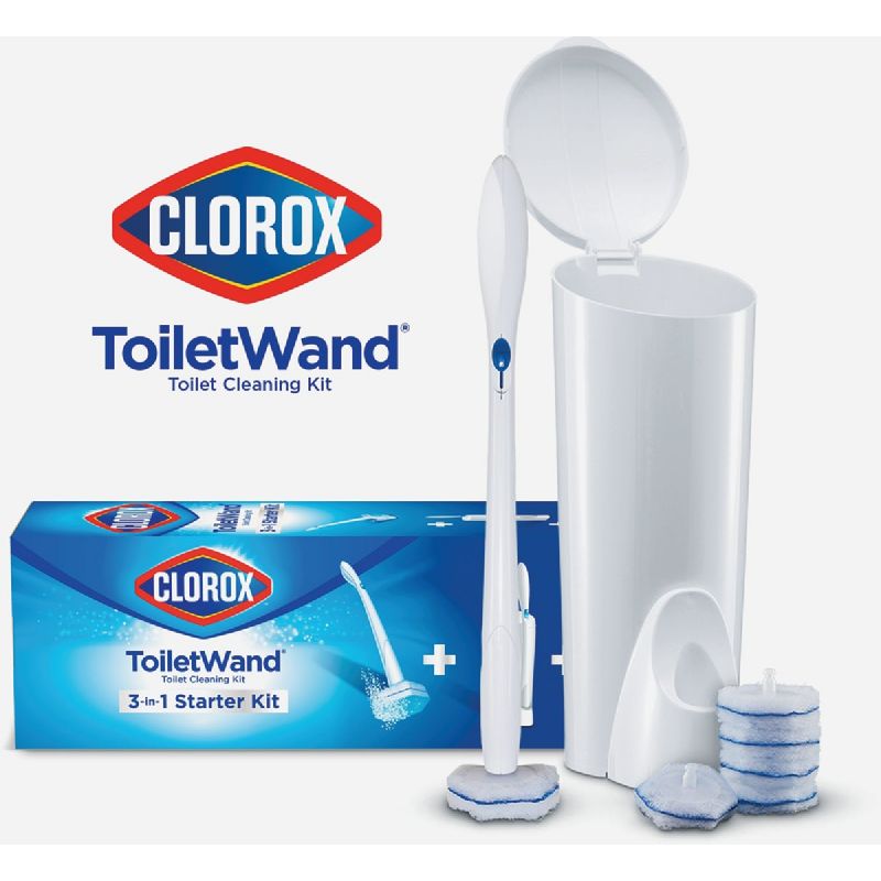 Clorox ToiletWand With Caddy White