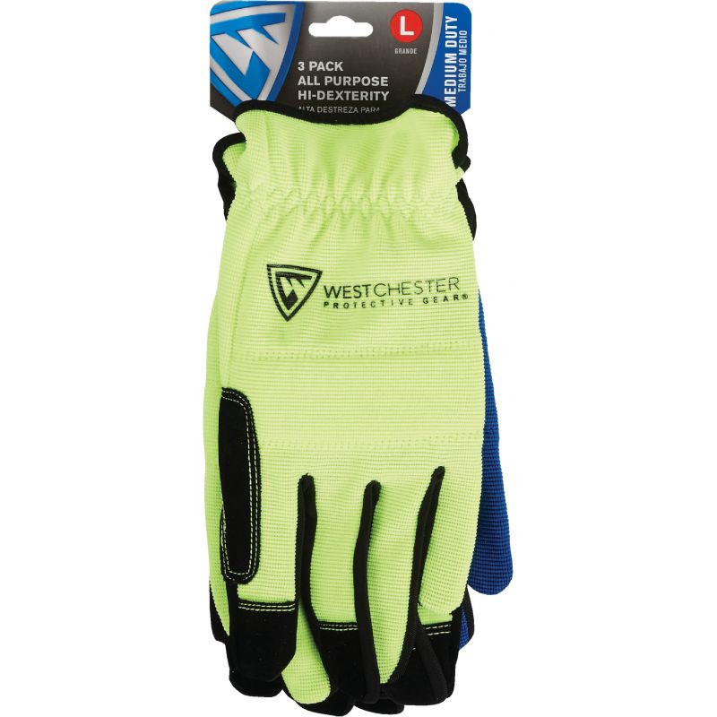 West Chester Protective Gear High Performance Glove L, Assorted