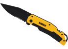 DeWalt Premium Folding Pocket Knife Yellow/Black