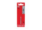 Milwaukee 48-20-8981 Drill Bit, 3/16 in Dia, 2 in OAL, 1/8 in Dia Shank, Round Shank