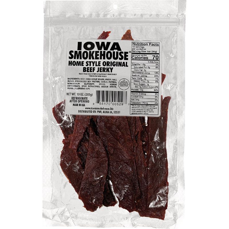 Iowa Smokehouse Beef Jerky (Pack of 6)