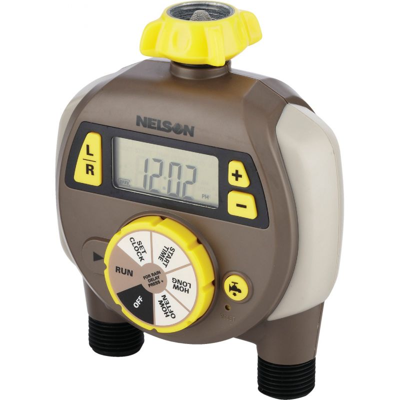 Nelson Electronic Water Timer With LCD Display