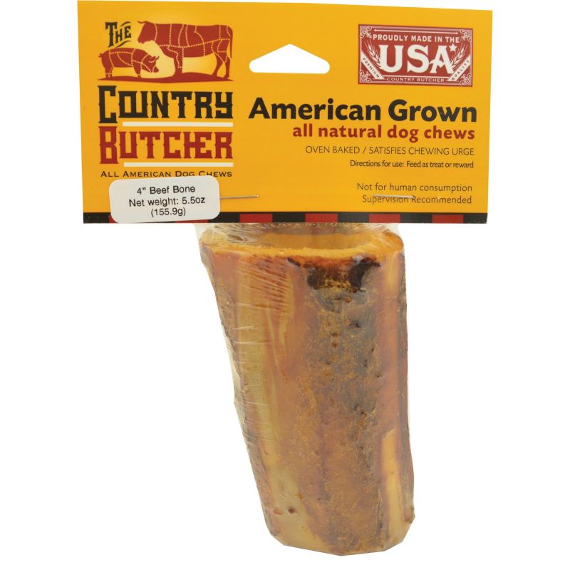 The Country Butcher Beef Center Chew Bone 5.5 Oz.