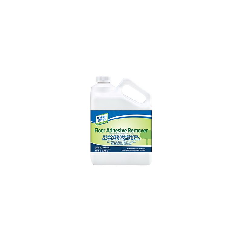 Klean Strip Green GKGF75015 Floor Adhesive Remover, Liquid, 1 gal Can White