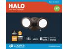 Halo Lumen Selectable Dusk to Dawn Twin-Head LED Floodlight Fixture Bronze