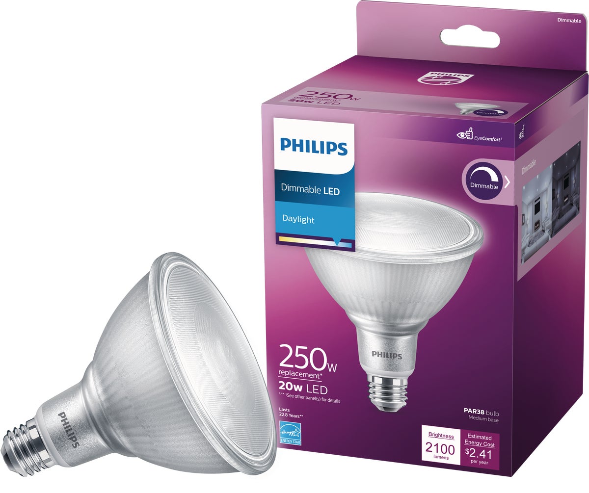 Aanbod Acrobatiek deeltje Buy Philips PAR38 Medium High-Output LED Floodlight Light Bulb