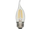 Satco Nuvo CA10 Medium LED Decorative Light Bulb