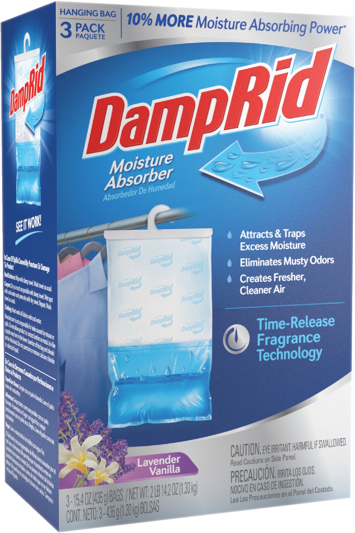 DampRid Moisture Absorber Refill 2 Drop in Tabs 15.8 oz box, Cleaning  Supplies