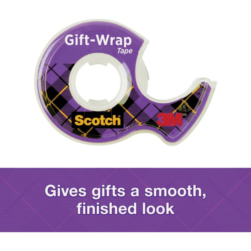 Scotch Gift-Wrap Transparent Tape Transparent