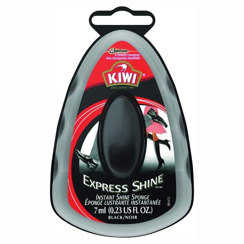 Kiwi 18401 Shoe Shine Sponge Black (Pack of 3)