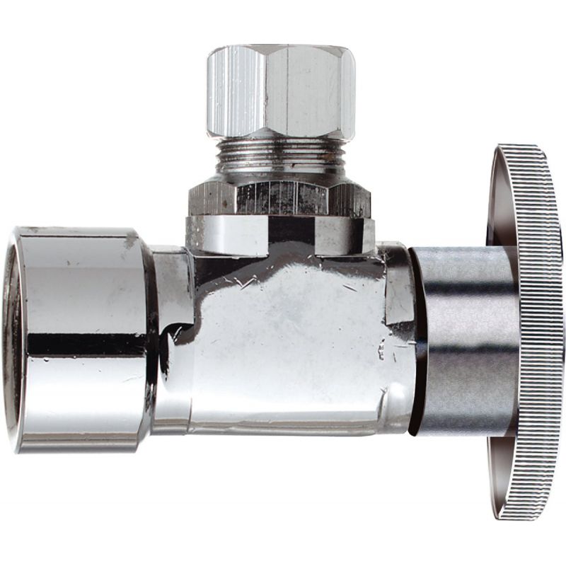 Do it FIP x Compression Quarter Turn Angle Valve 1/2&quot; FIP X 7/16&quot; OD Or 1/2&quot; OD
