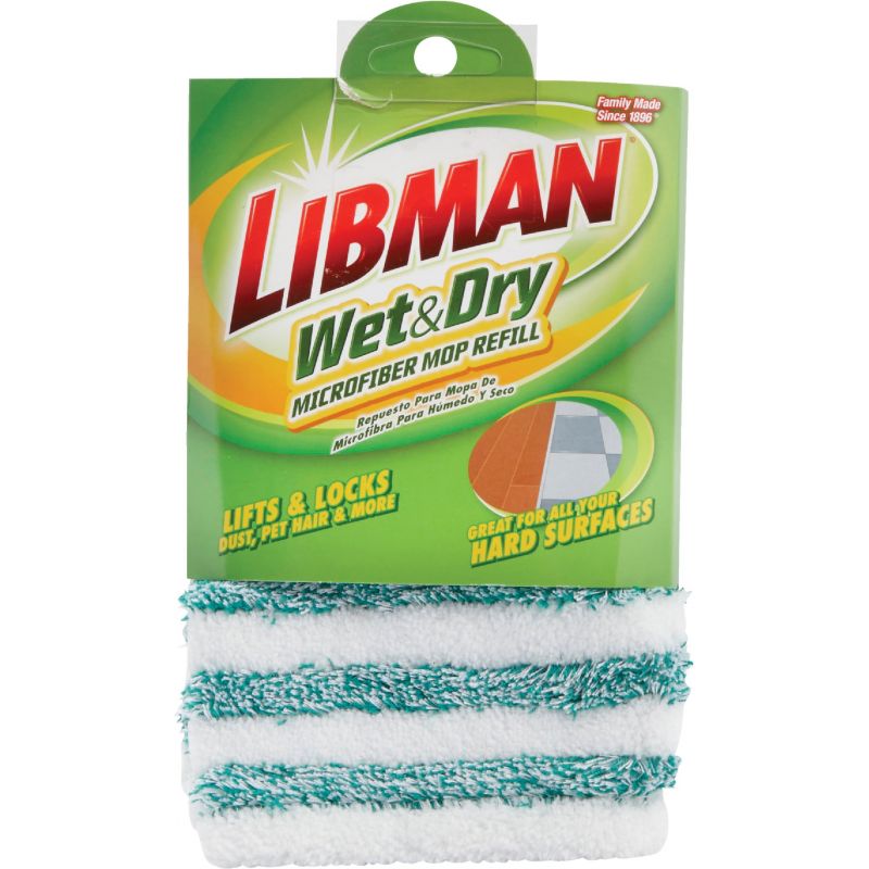Libman Wet &amp; Dry Microfiber Mop Bonnet Refill