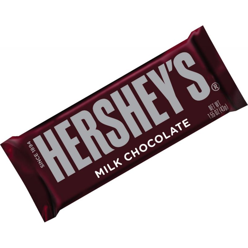 Hershey's Milk Chocolate Candy, Gluten Free, 1.55 Oz, Bar