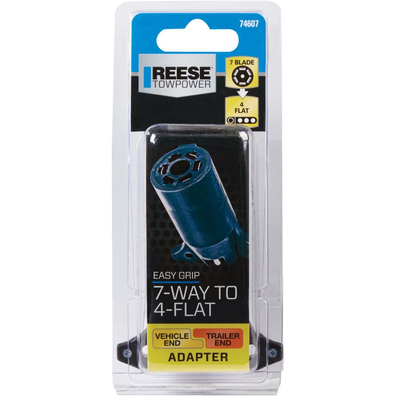 Reese Towpower 7-Blade to 4-Flat Plug-In Adapter