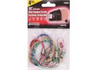 Erickson 06699 Bungee Cord, 5/32 in Dia, 10 in L, Hook End