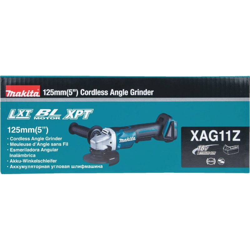 Makita 18V Cordless Paddle Switch Angle Grinder - Tool Only