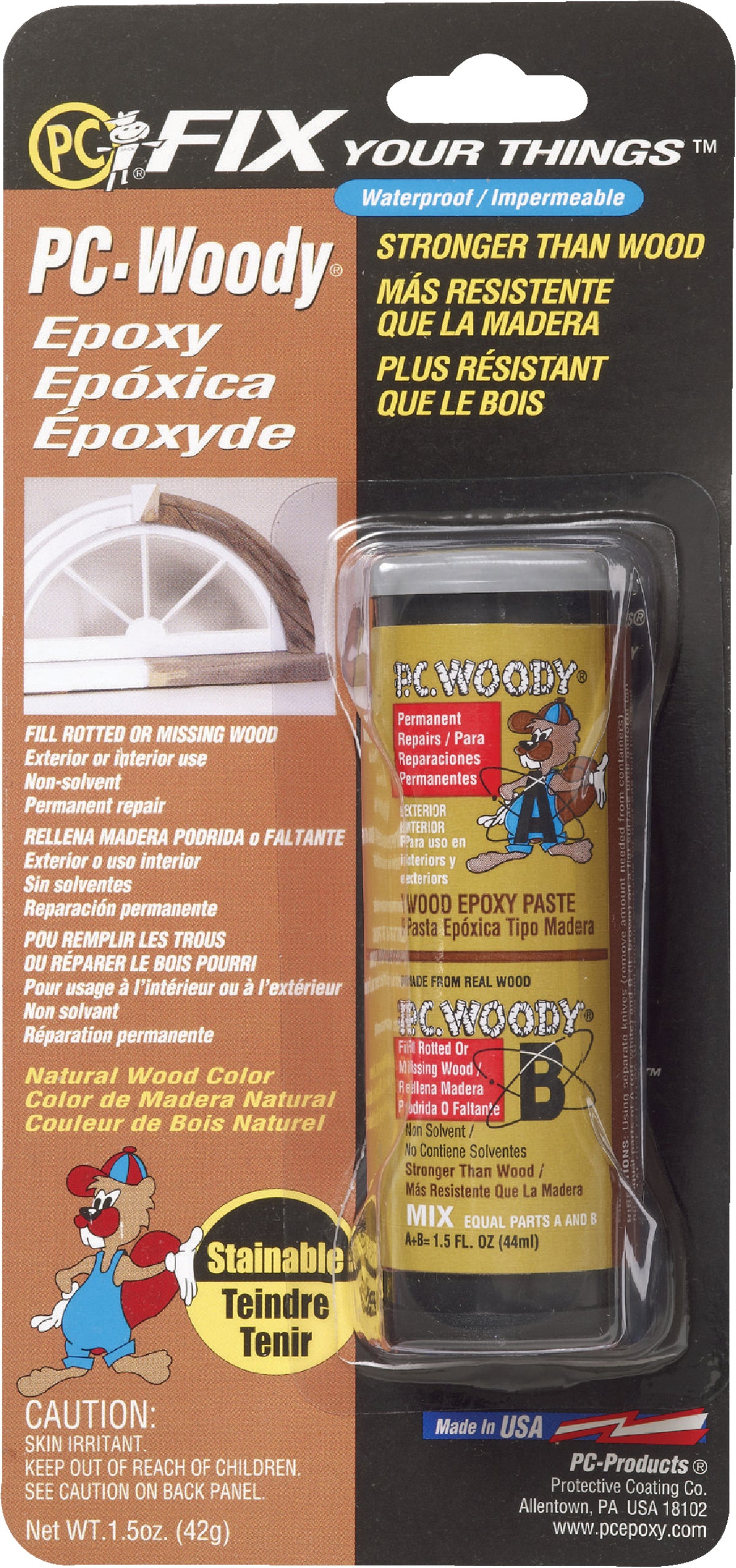 Buy Pc Woody Wood Epoxy Paste 1 5 Oz Pine Or Tan
