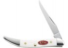 Case SparXX Standard Jig White Synthetic Small Texas Pocket Knife White, 2.25 In.