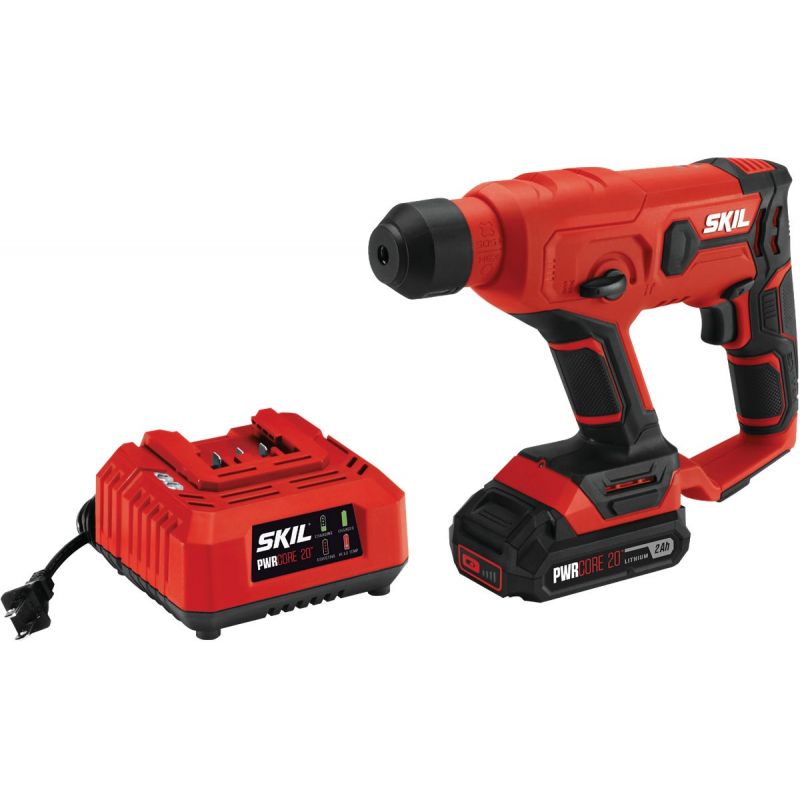 SKIL 20V PWRCore Lithium-Ion SDS+ Cordless Rotary Hammer Drill Kit