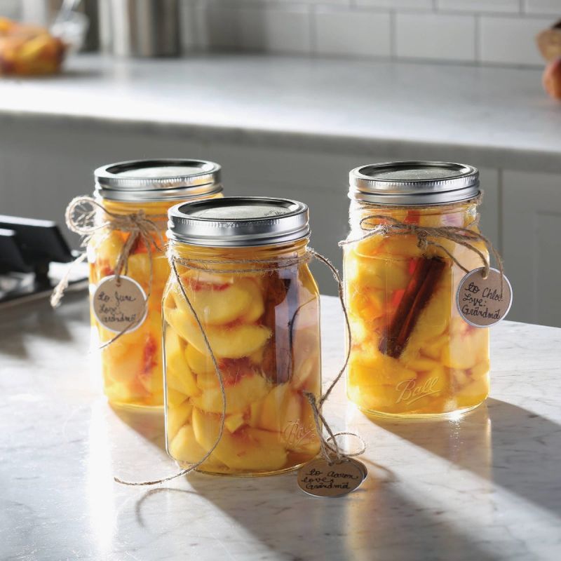 Ball Collection Elite Sharing Canning Jar 1 Qt. (Pack of 4)