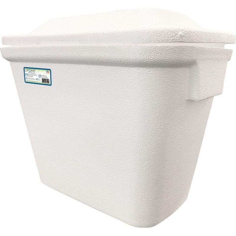 Lifoam Styrofoam Cooler 28 Qt., White (Pack of 12)