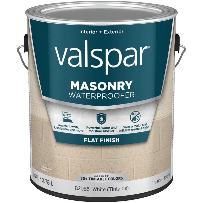 Valspar Latex Masonry Waterproofer White, 1 Gal.
