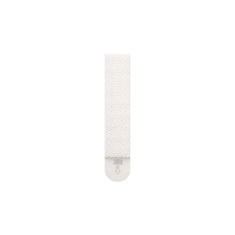 Command 17206-12ES Large Picture Hanging Strip, 3/4 in W, 3-5/8 in L, Foam Backing, White, 4 lb White