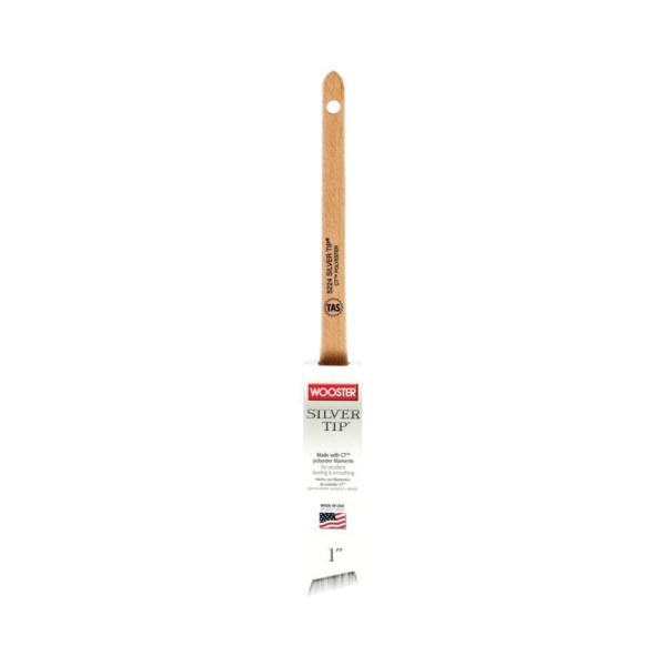 Wooster 5222-3 Paint Brush, 3 in W, 2-15/16 in L Bristle, Polyester  Bristle, Varnish Handle