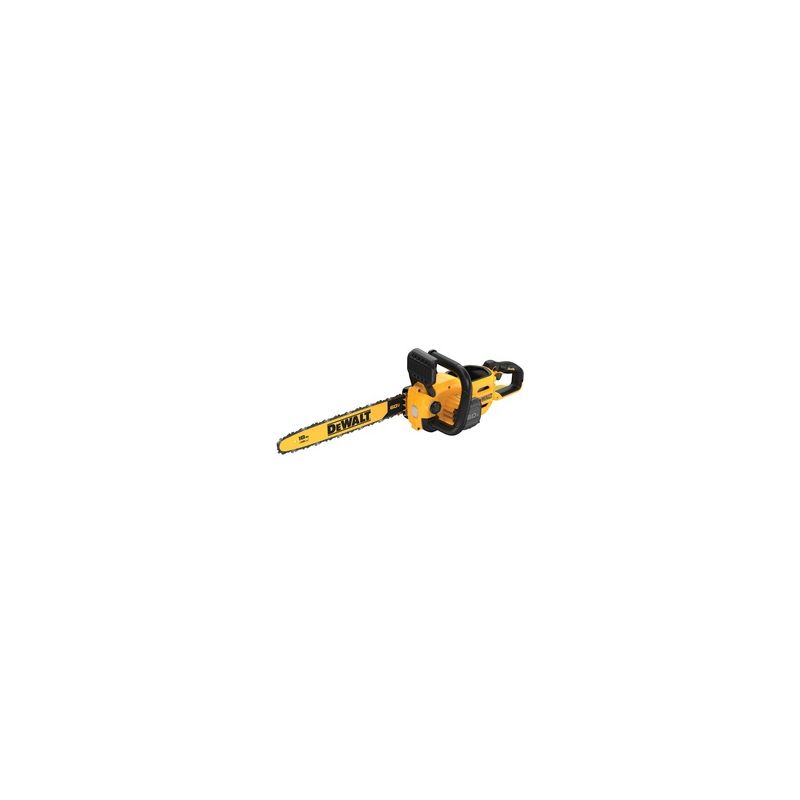 DeWALT DCCS672B Brushless Cordless Chainsaw, Tool Only, 60 V, Lithium-Ion, 17 in Cutting Capacity, 18 in L Bar Black/Yellow