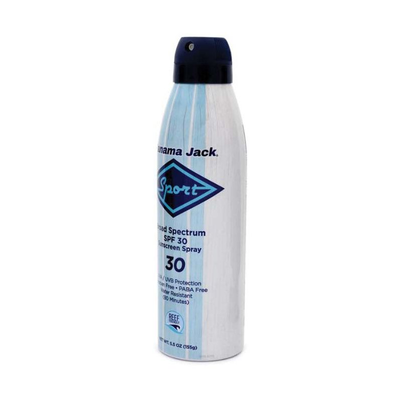 Panama Jack 4230 Continuous Spray Sport Sunscreen, 5.5 oz Bottle (Pack of 12)