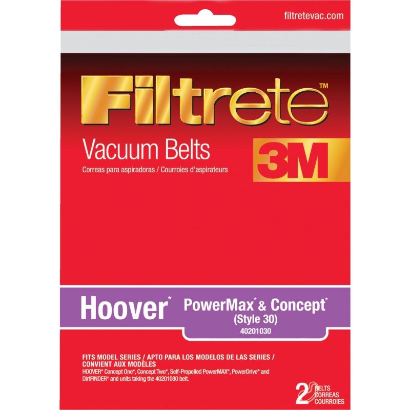 3M Filtrete Hoover Style 30 Vacuum Cleaner Belt