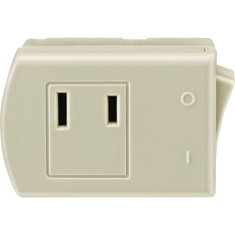 Leviton Plug-In Switch Adapter Ivory, 13