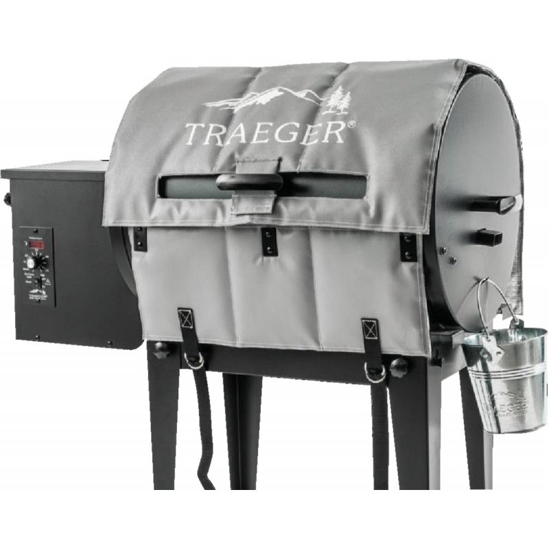 Traeger 20 Series Insulated Blanket Grill Cover Gray