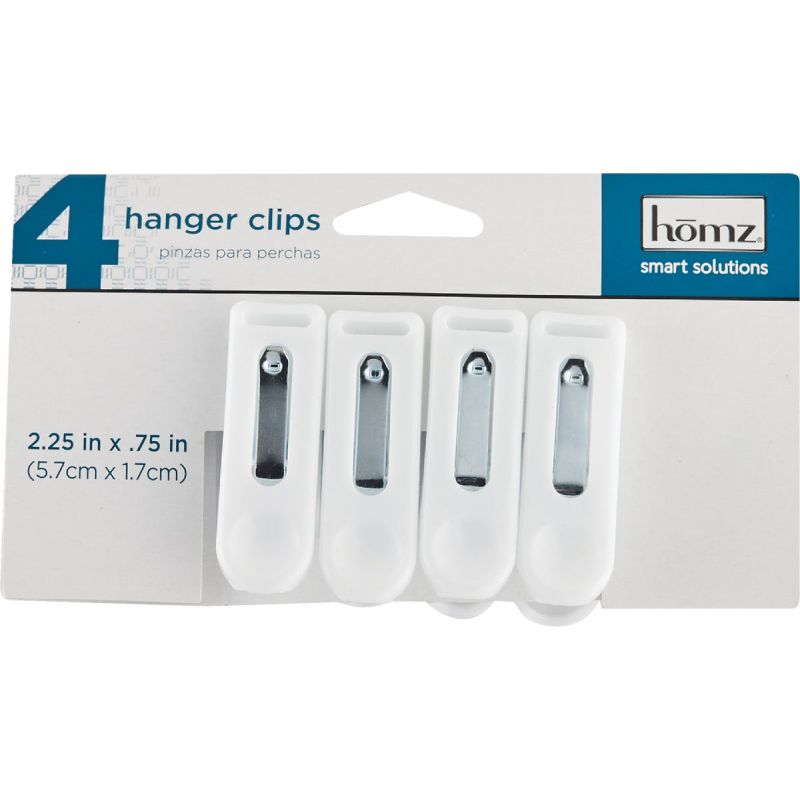 Homz Smart Solutions Hanger Grip Clip White